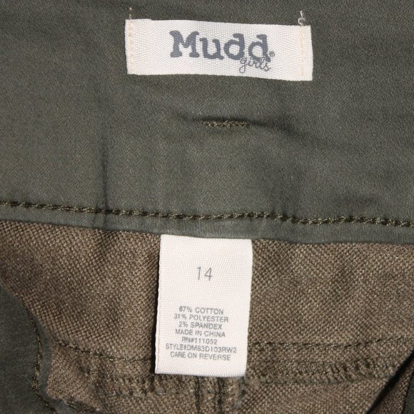 Olive Green Jeggings (14)/ Mudd Girls - Picture 5 of 5